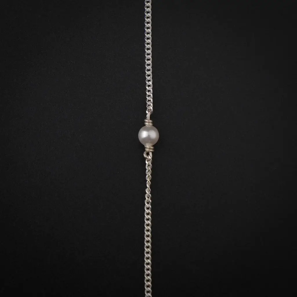 Filigree Silver Necklace : 78279063