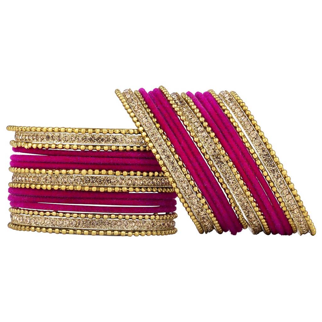 Chuda Bangle Set Indian Traditional Bridal Dulhan Wedding Fashion Jewellery For Women : PF51B34RP