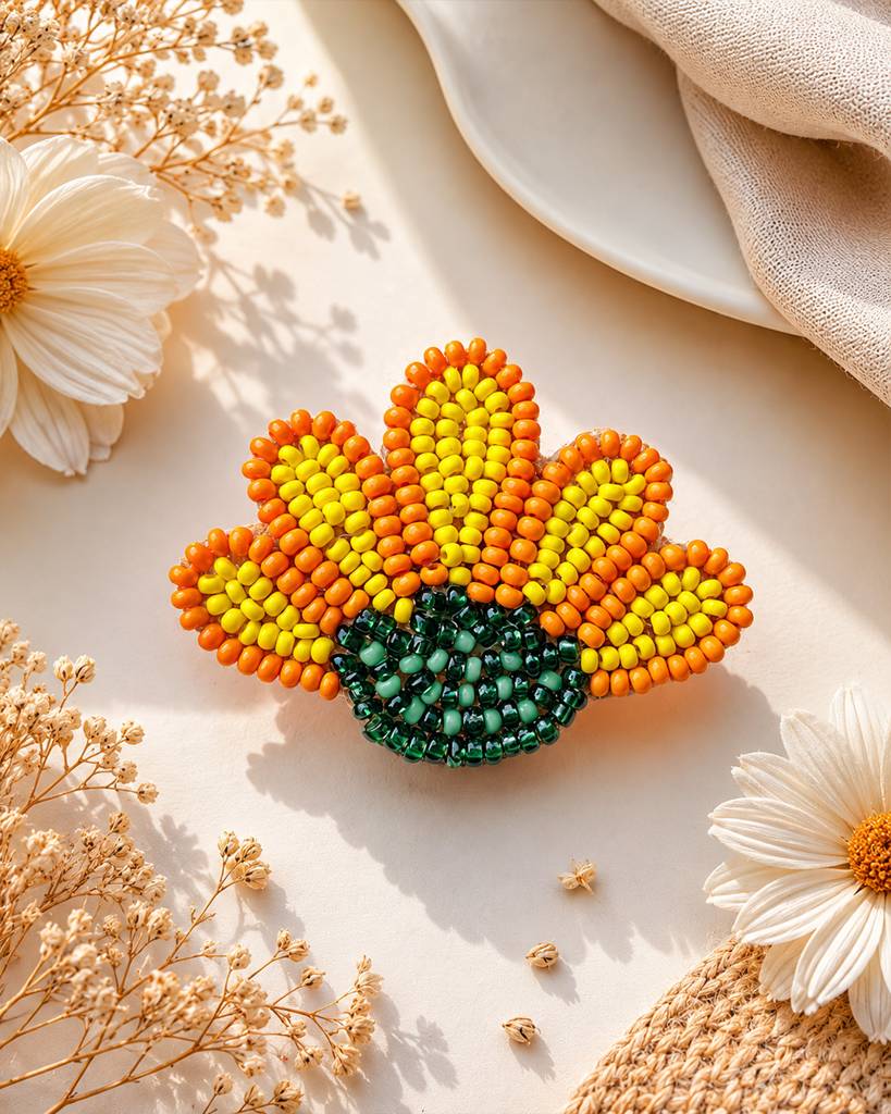 Yellow Daisy Ring : ABFR27