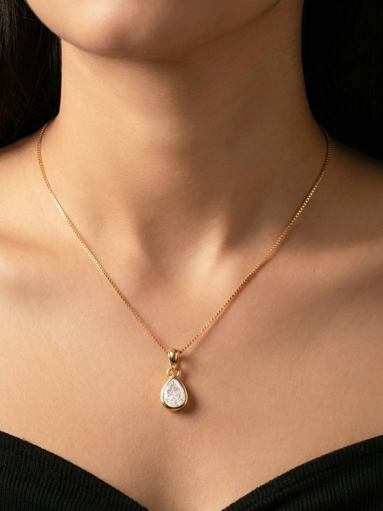 April Birthstone Necklace : BBSNC51