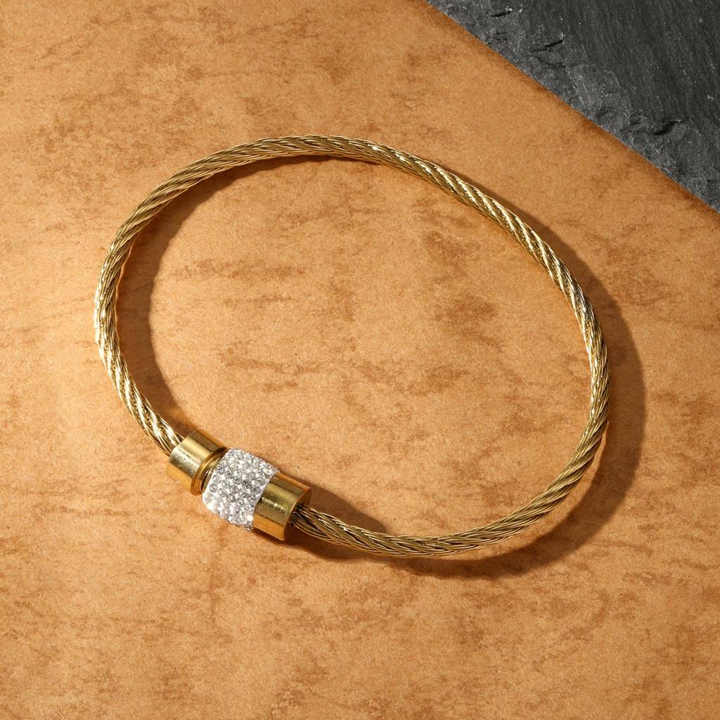 Sleek Cable Bracelet : MB1S0993-G