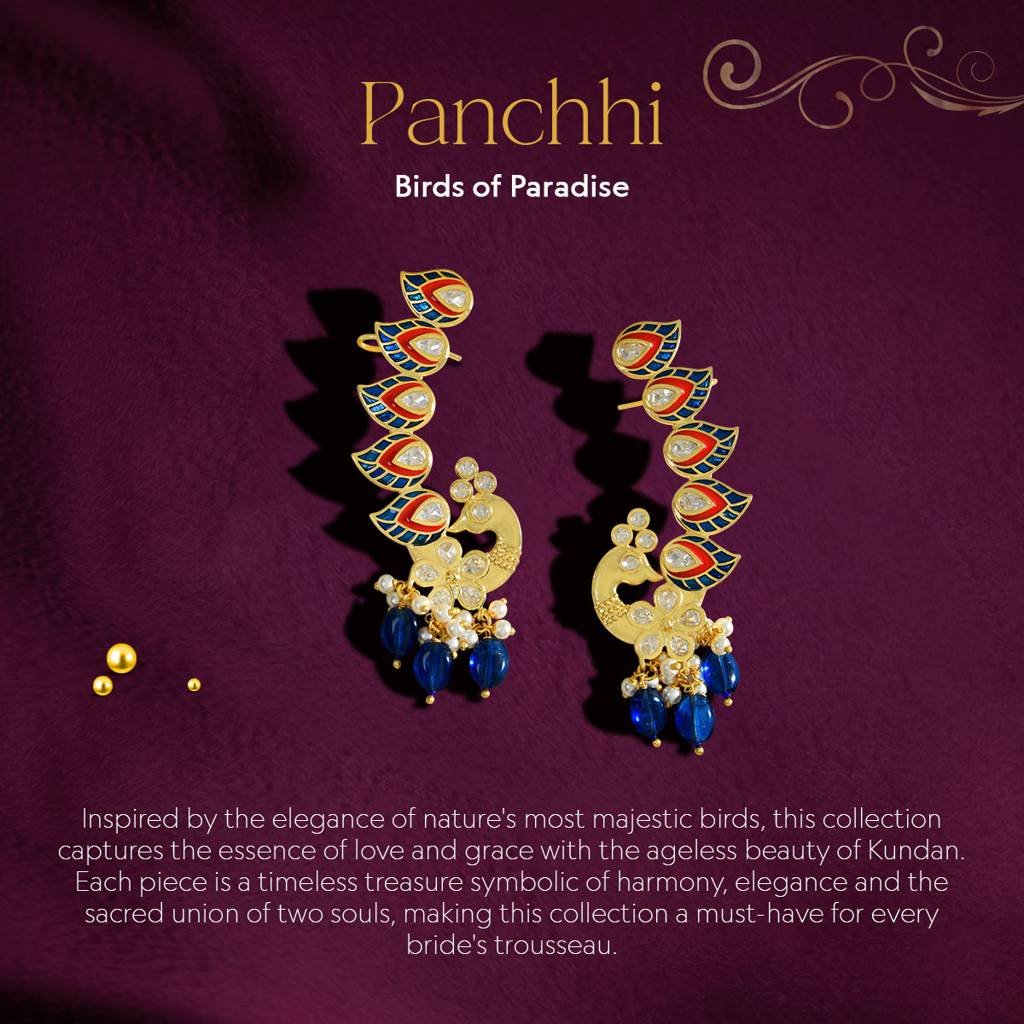 Panchhi Mayurika Statement Ring : 8905124548525