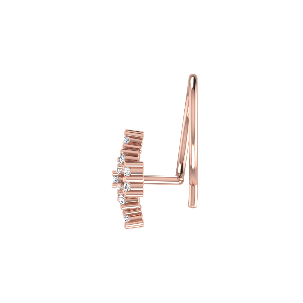 Avsar 9K Bis Hallmarked | Nosepin For Women/Girls |  Avno172 : AVNO172PC