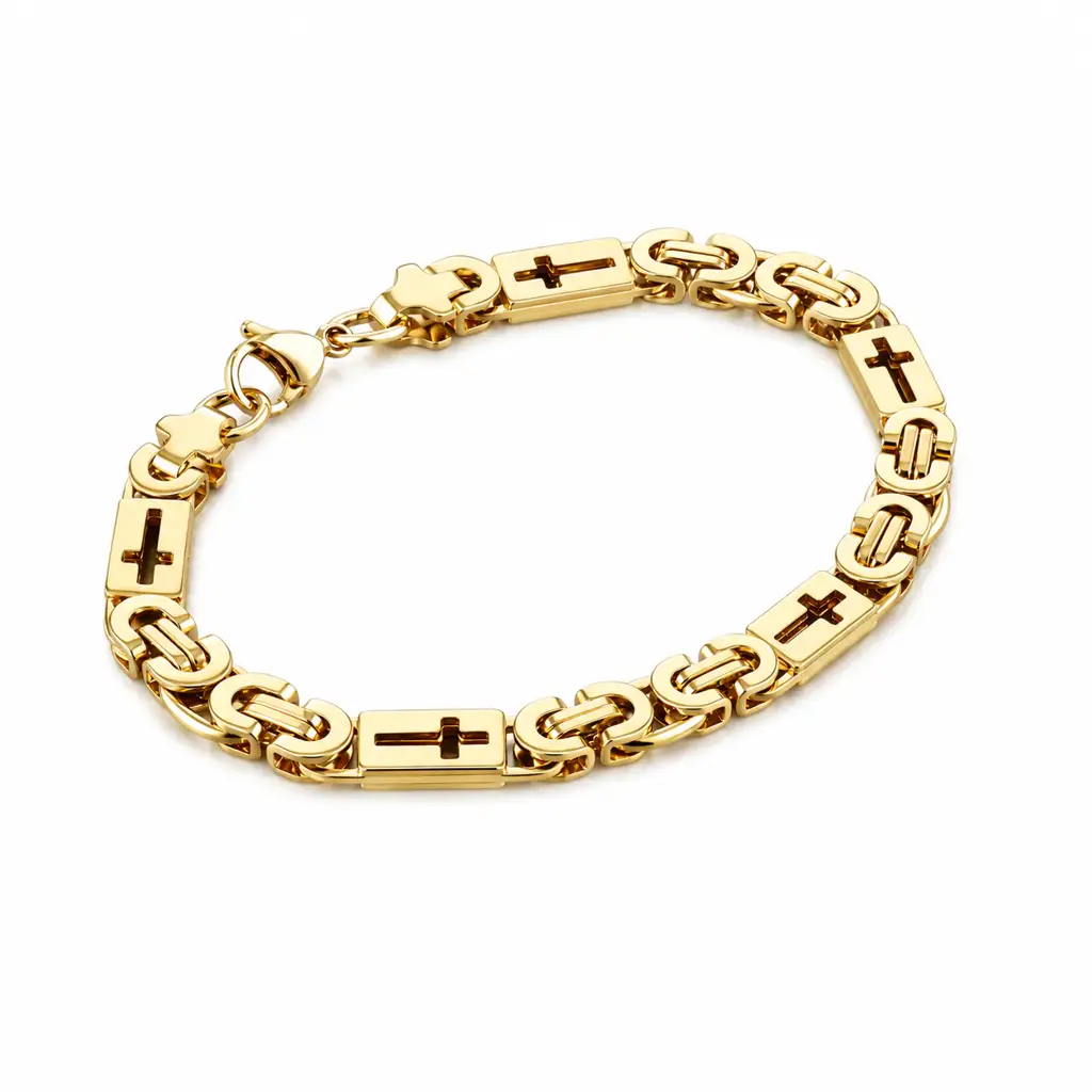 Valor Cross Link Bracelet : MB1S1078-G