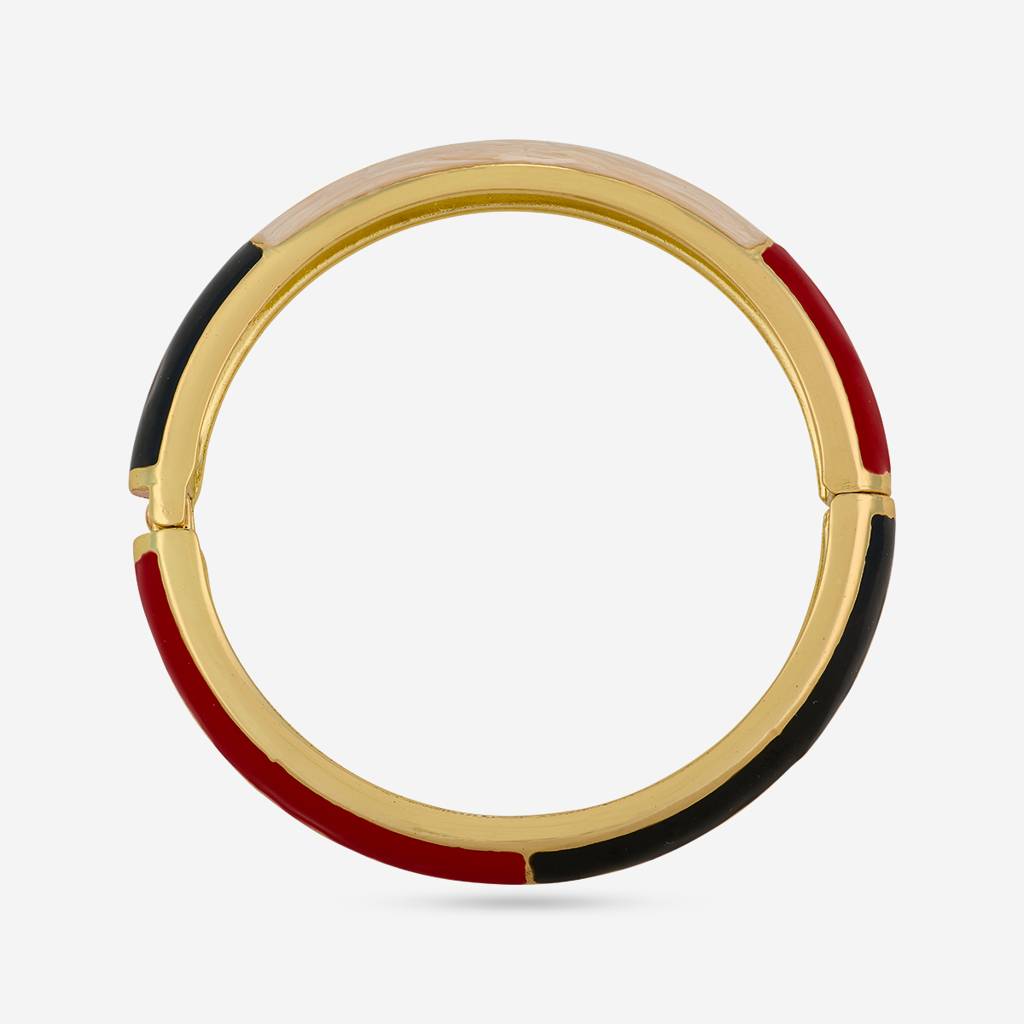 Red Gold - Plated Casual Wear Trendy Kada - 459298 : 459298