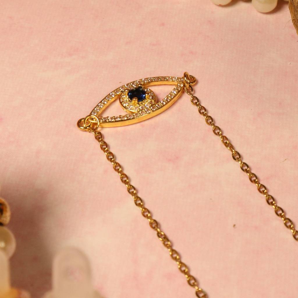Golden Eye Of Protection Bracelet : BS11672