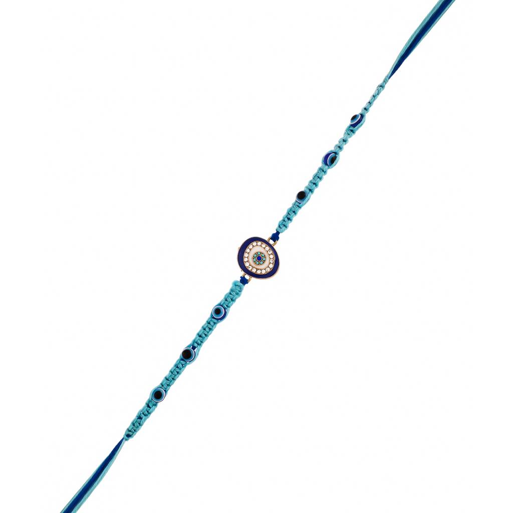 Evil Eye Rakhi And Mug Gift Combo For Brother This Raksha Bandhan : 8905124540727_1