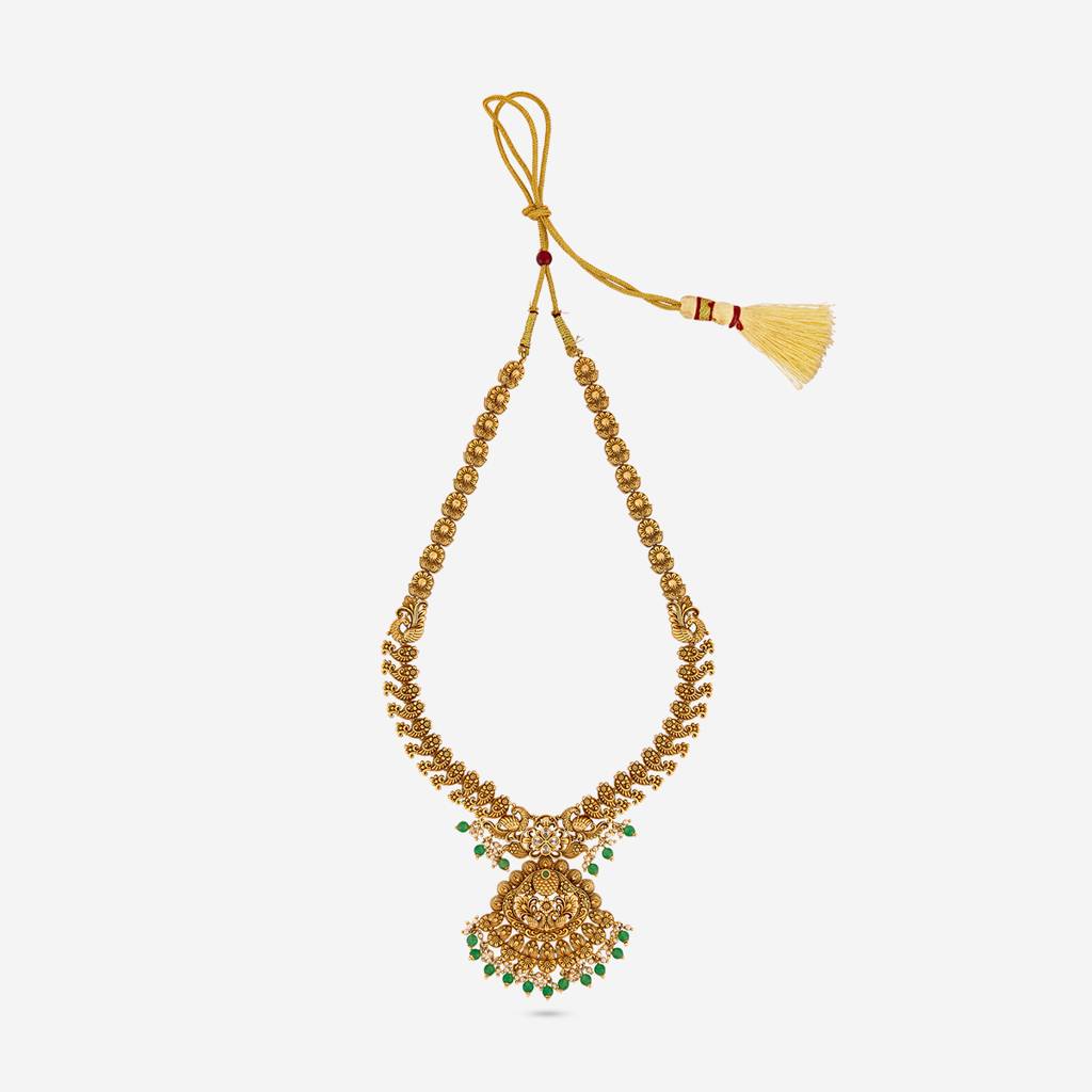 Green Gold - Plated Bridesmaid Antique Necklace - 463519 : 463519