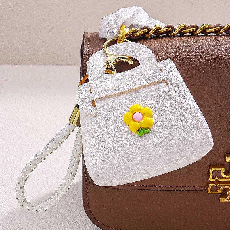 Mini Bag Charm : C-BG-0072-G-WH