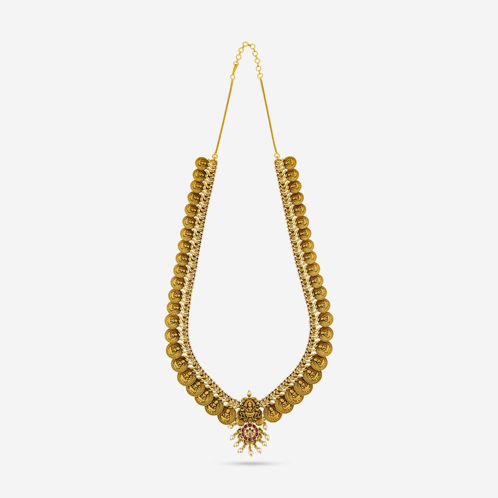 Ruby Gold - Plated Bridesmaid Antique Necklace - 462673 : 462673