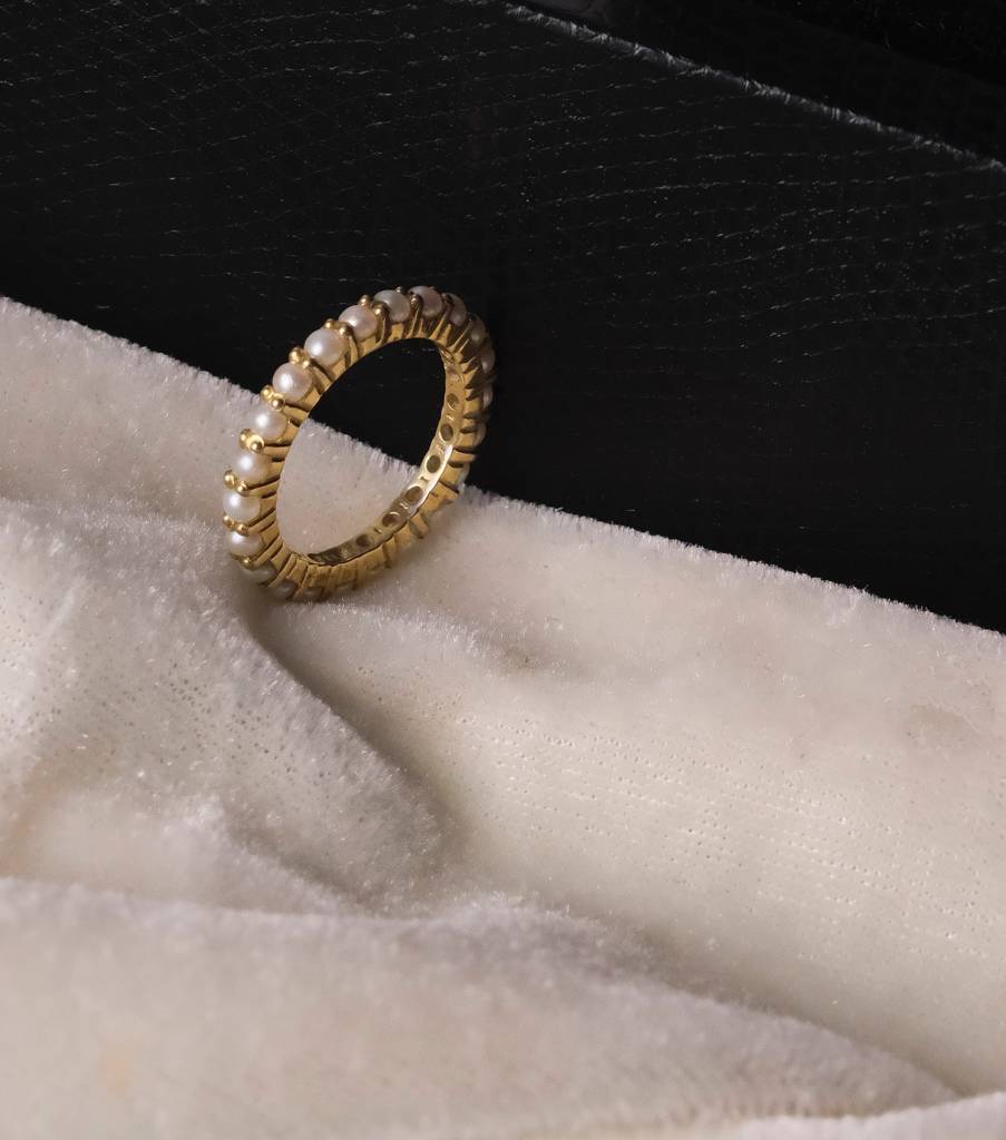 Thin Pearl Ring : RIN_THINPE_GV3_0100