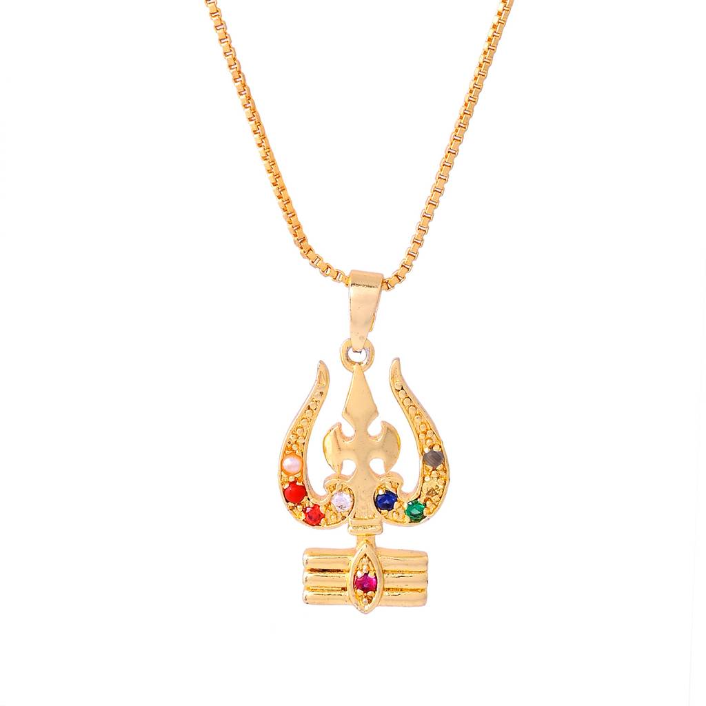 Signature Rudra Trishakti Mens Pendant : 8905124564525