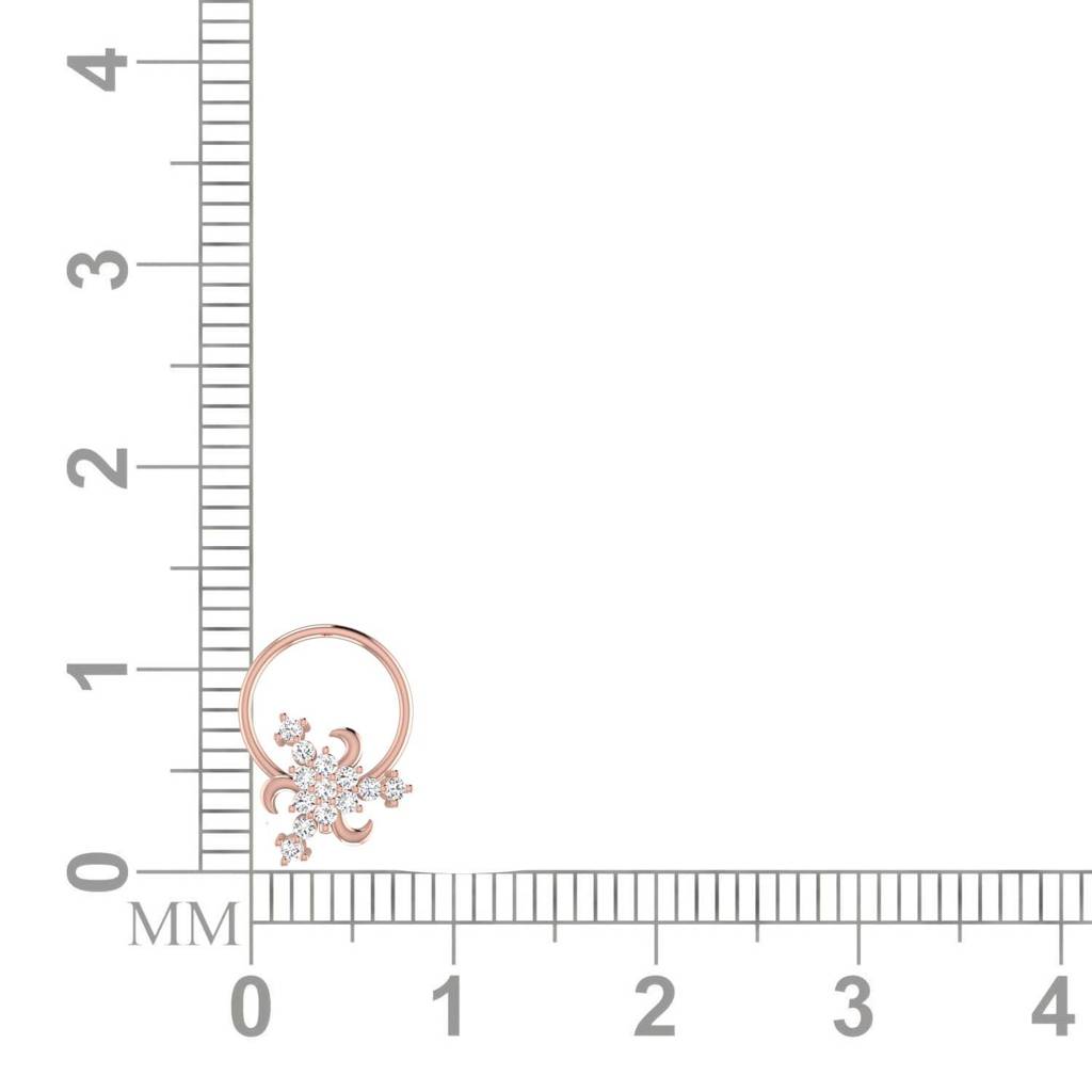 Avsar 9K Bis Hallmarked | Nosepin For Women/Girls |  Avno144 : AVNO144PC