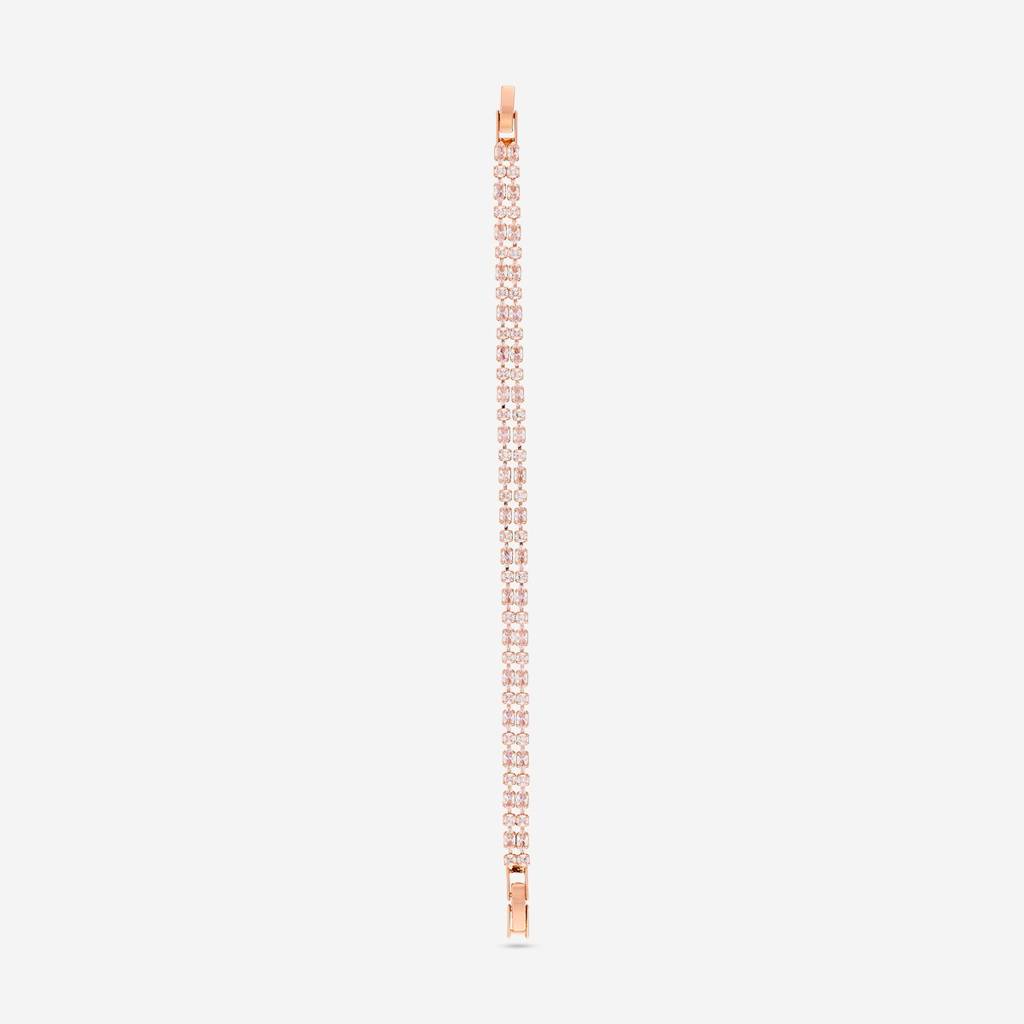 Gold Plated - Party Wear Zircon Bracelet - 466974 : 466975