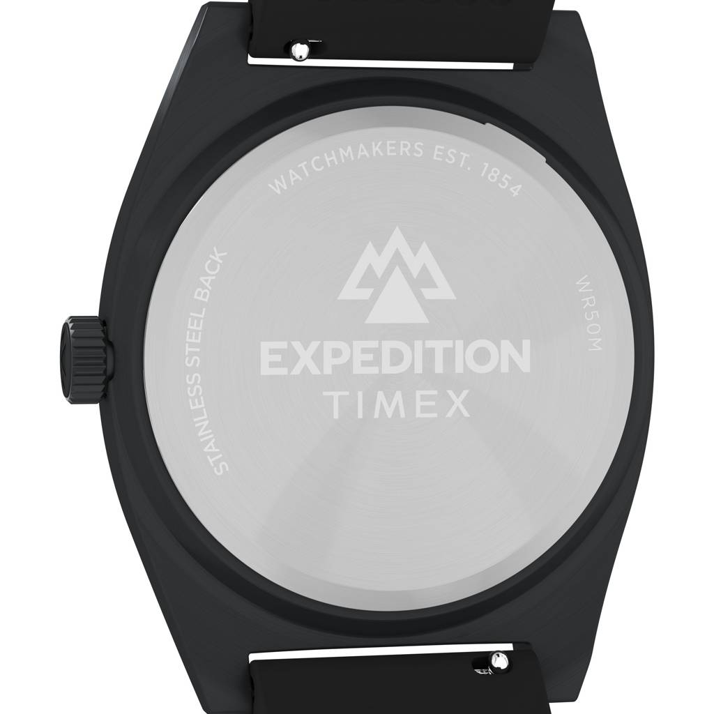 Timex Capstone Round 39Mm Black Dial Analog Men Watch - Tw2Y18100Uj : TW2Y18100UJ