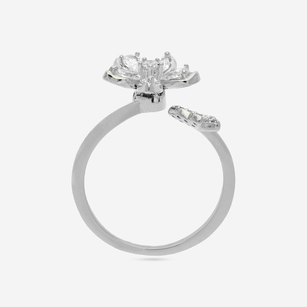 Plated Casual Wear Trendy Zircon Finger Ring - 464404 : 464405