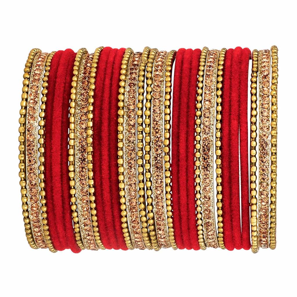 Chuda Bangle Set Indian Traditional Bridal Dulhan Wedding Fashion Jewellery For Women : PF51B34R