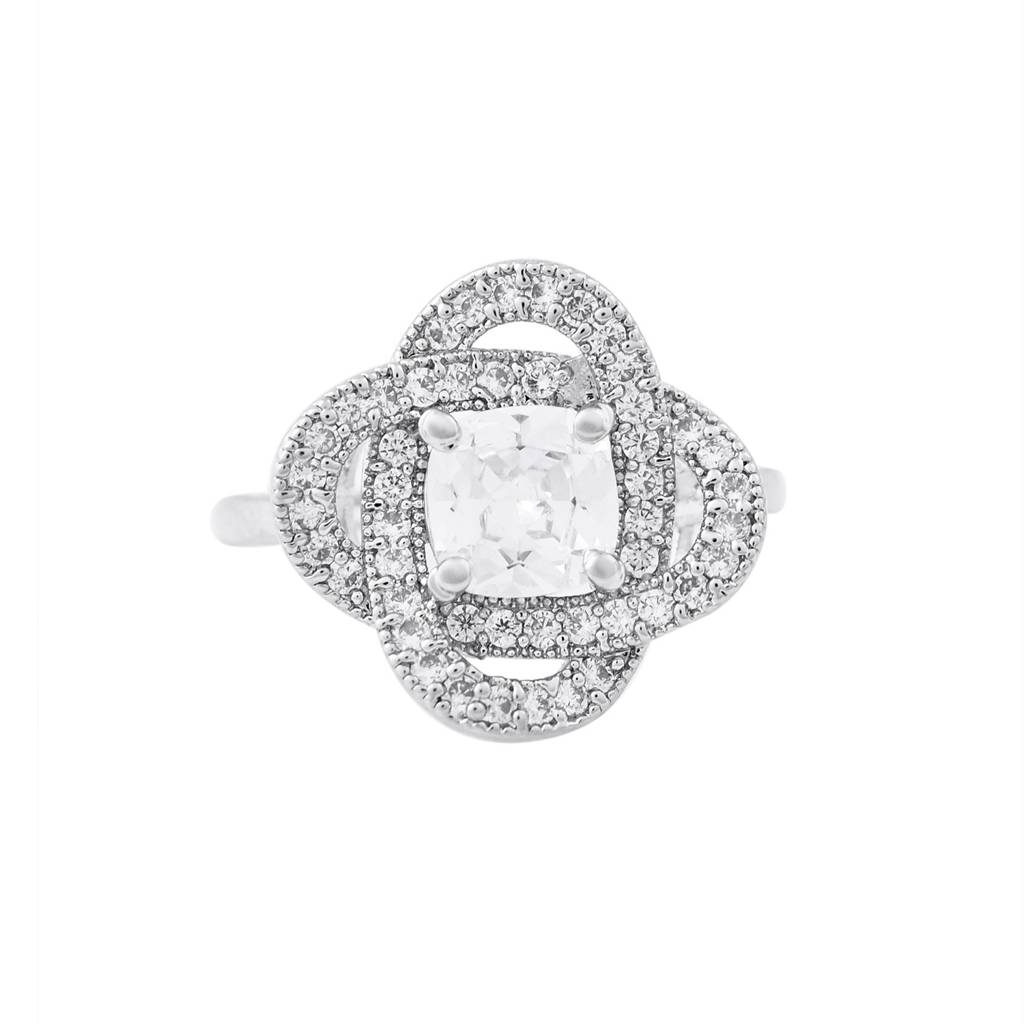 Sparkling Elegance Eternal Radiance American Diamond Solitaire Ring : 8905124553093