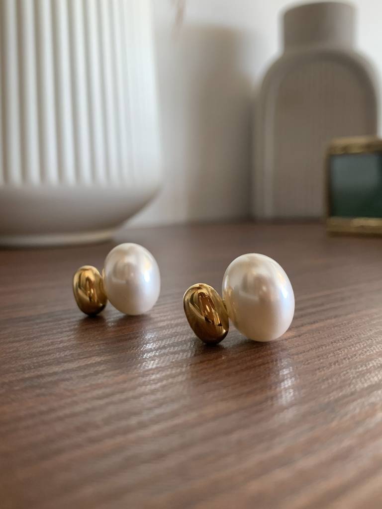 Limca Earrings - Waterproof, 18K Gold Plated : SS_EARRINGS_LIMCA_GOLD