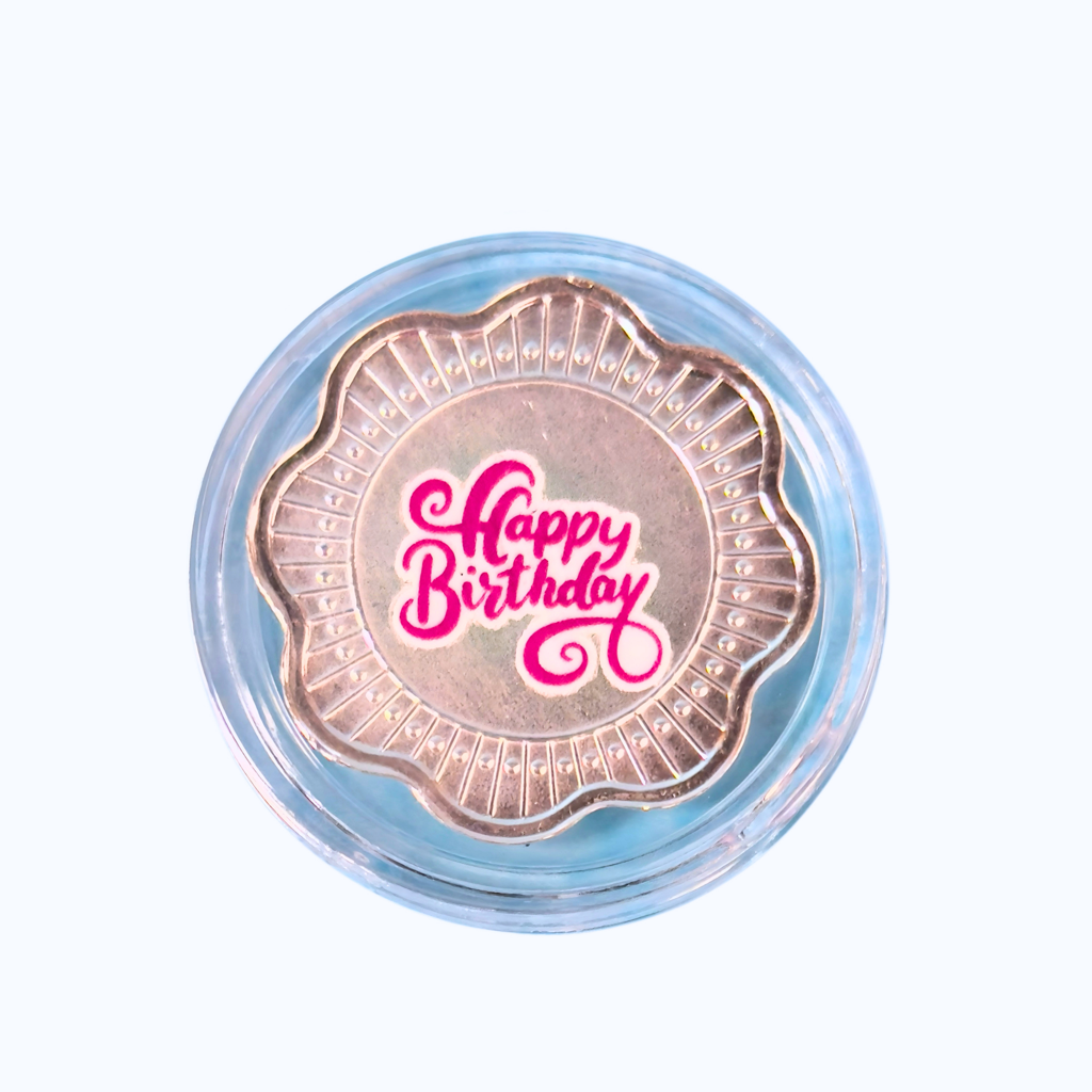 Happy Birthday 999 Silver Coin Gift Box : SMK-GFT-CON-003