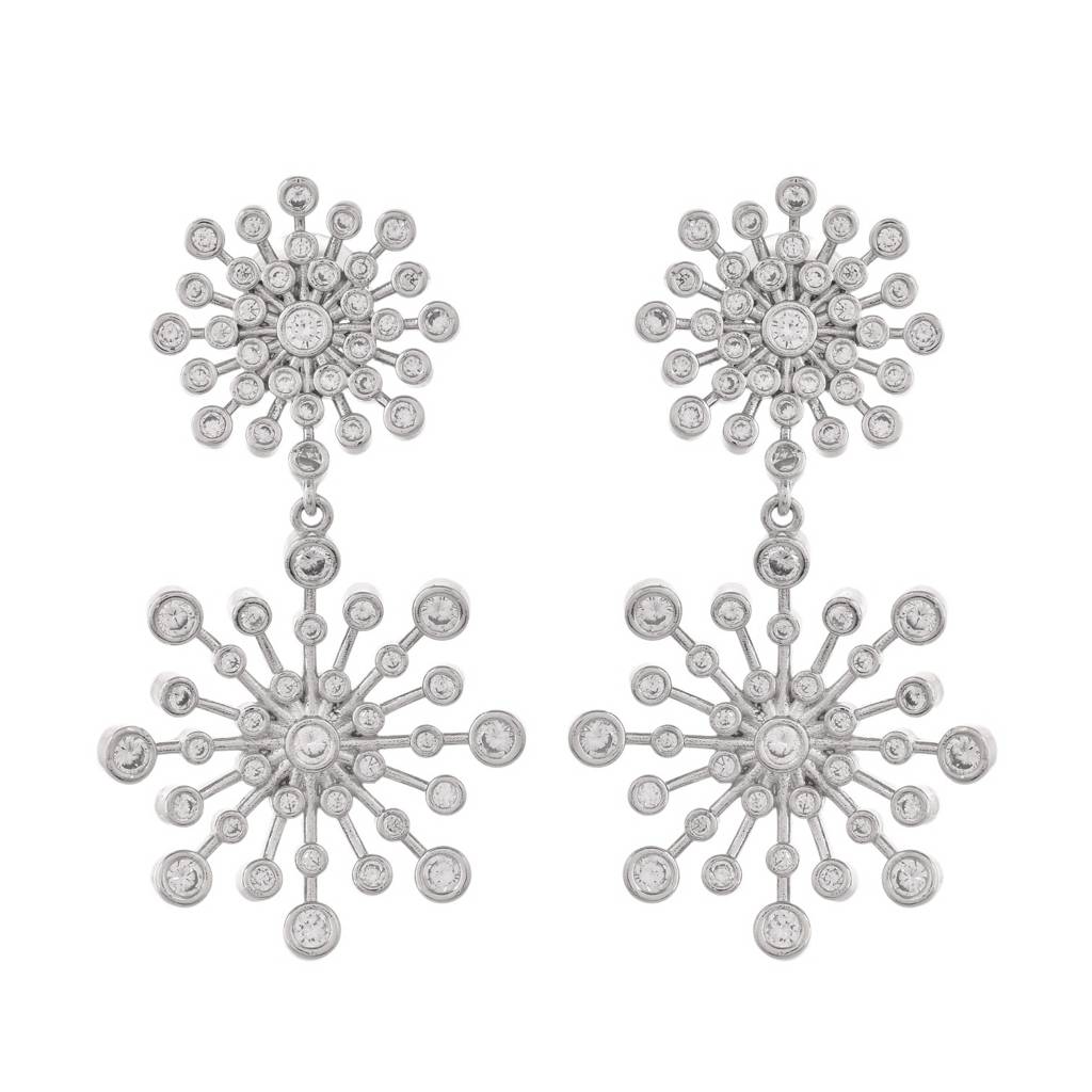 Fireworks Glimmering Joy Dangler Earrings : 8905124545227