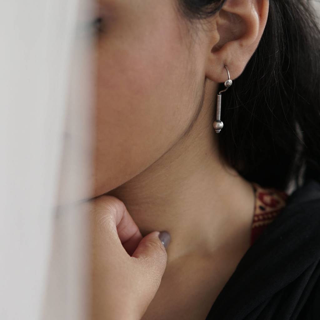 Ognia Jaisalmer Silver Earrings : 03327895