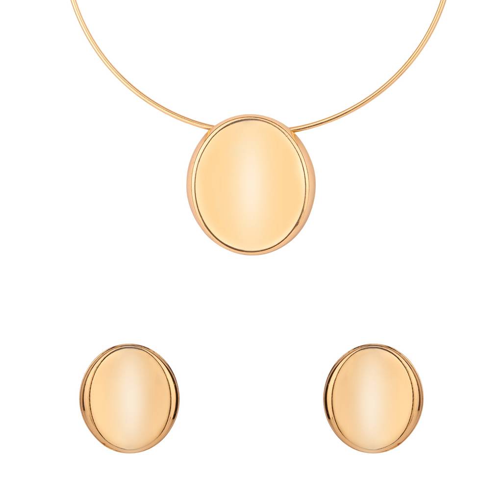Blume Golden Orbit Minimal Luxe Pendant Set : 8905124563467