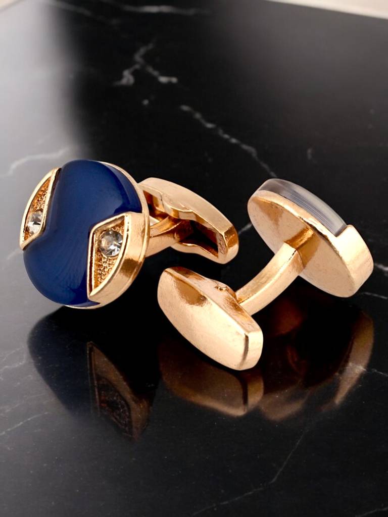Men Jewellery Sleeve Button Cuff Shirt Button, Blazer Cufflinks Pair Set For Men. : 300-CHC4-1008B-B