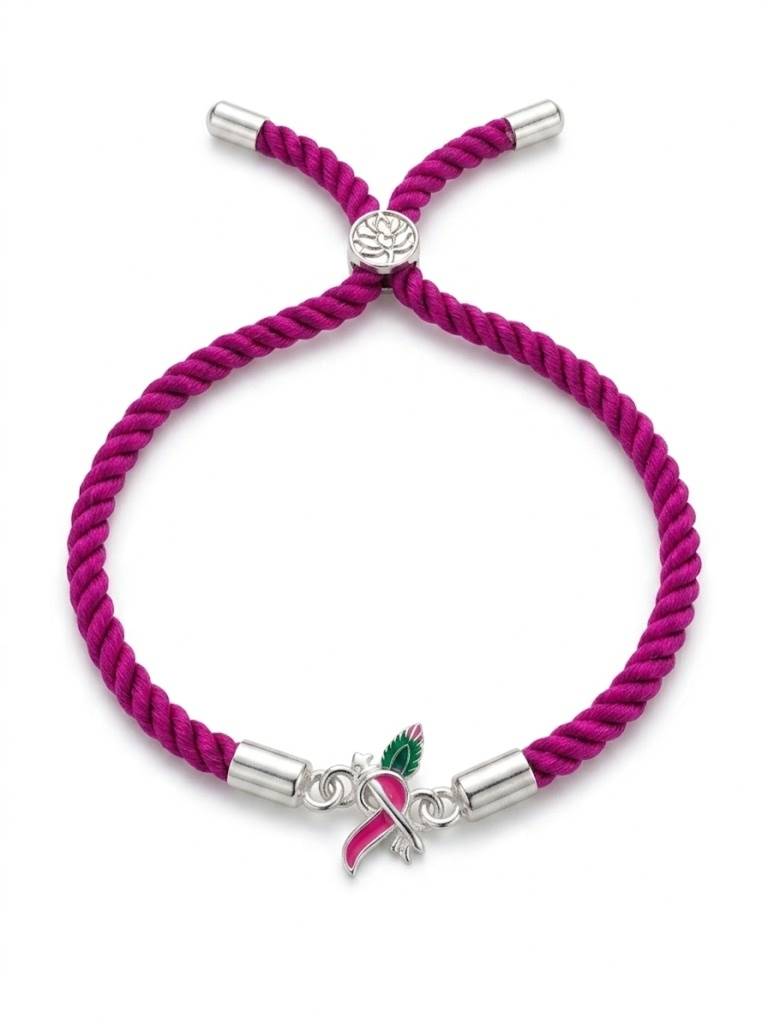 925 Sterling Silver Lord Krishna-Inspired Designer Rakhi With Roli-Chawal Set : SMK-RKH-019