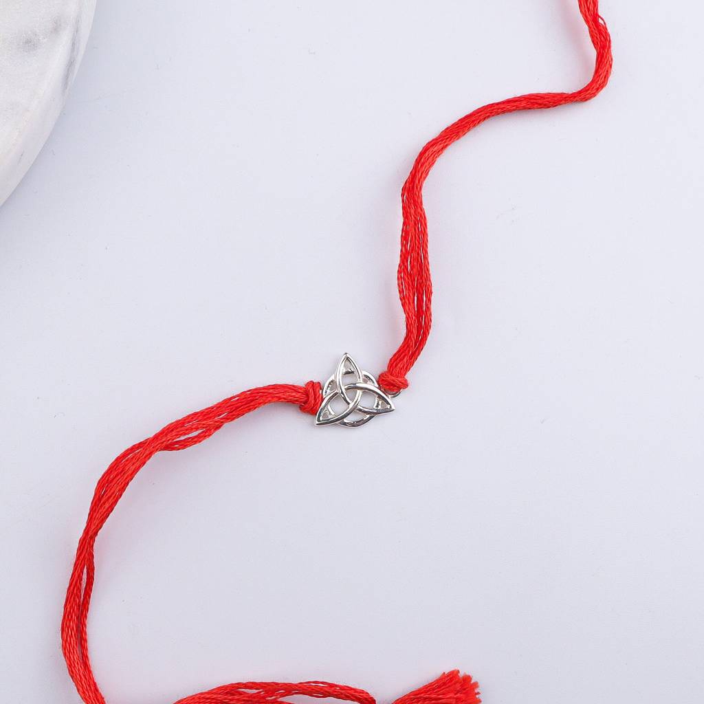 Celtic Trinity Silver Rakhi : 67416471