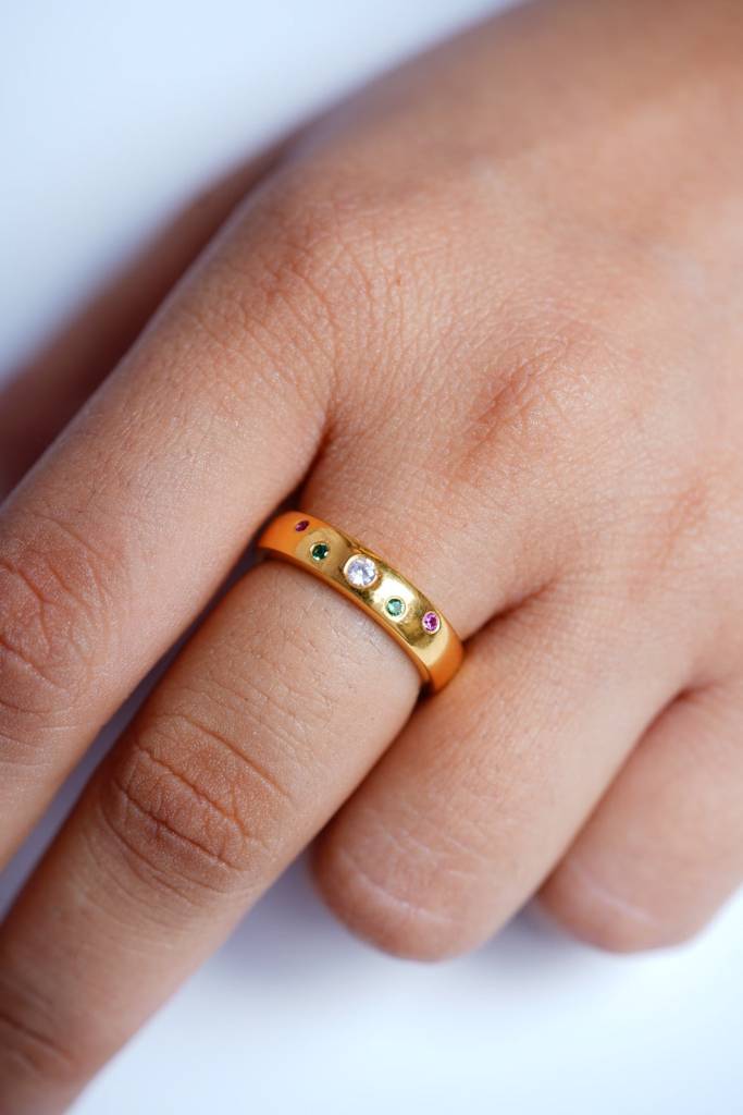 Multi Gem Ring : RIN_MULTIGE_SS5SS_5131