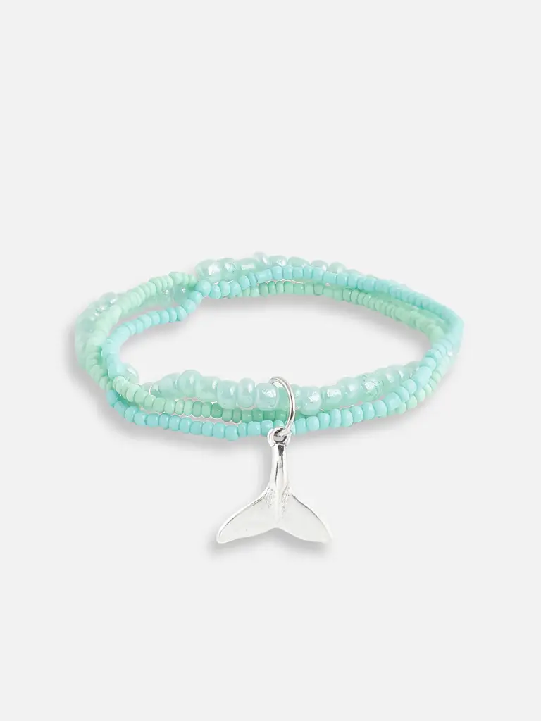 Set Of 3 Beaded Wraparound Bracelets : SOHBRC9943