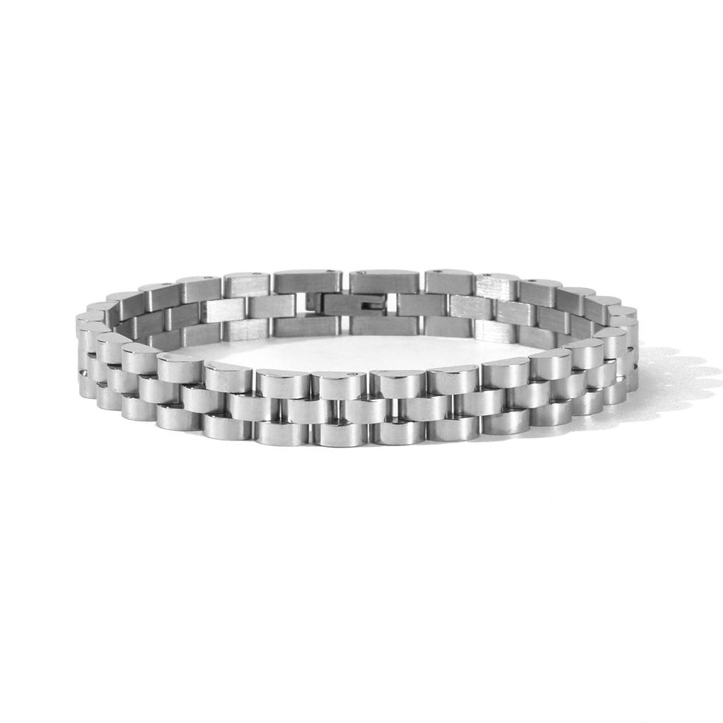 Rolex-Style Chain Bracelet : MB1S1004-S