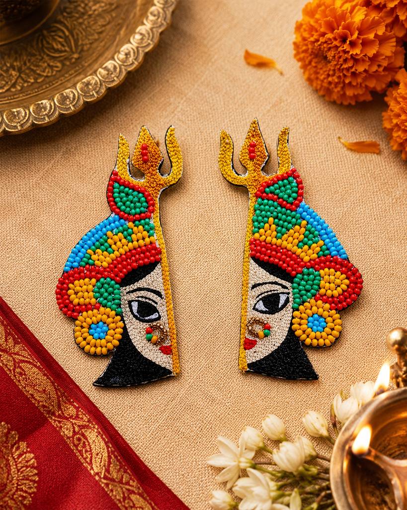 Trishul Durga Ear Rings : ER098