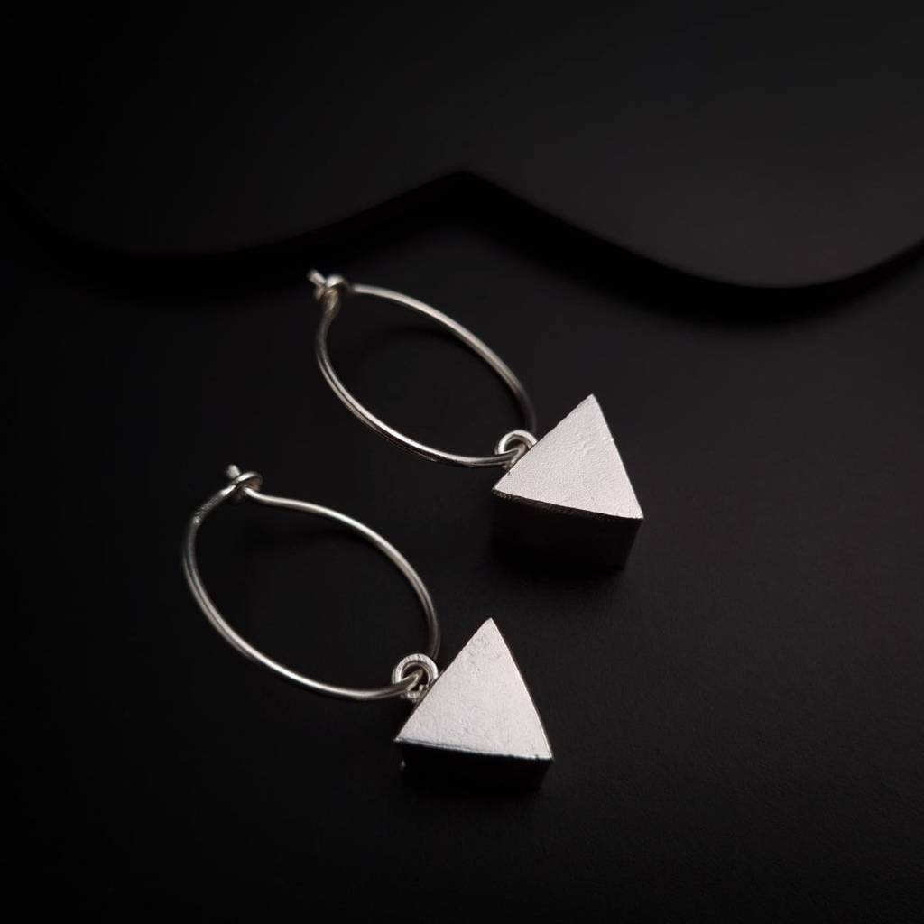 3D Triangle Hoops : 89387415