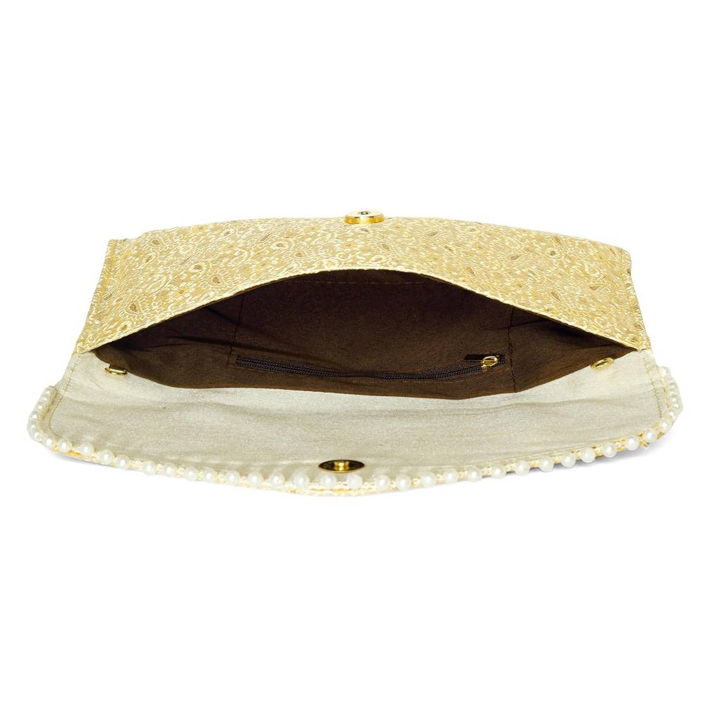 Ethnic Clutch Bag For Women Fancy Evening Purse Bag For Girls : C180G-S