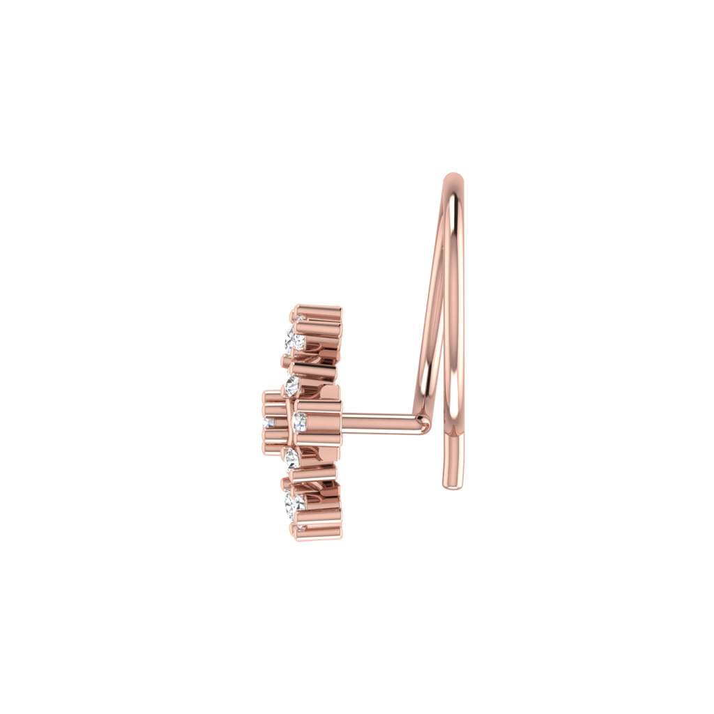 Avsar 9K Bis Hallmarked | Nosepin For Women/Girls |  Avno191 : AVNO191PC