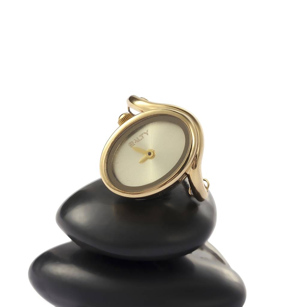 Flow Watch Ring - For Women & Girls : WTR-S-0050-G-G