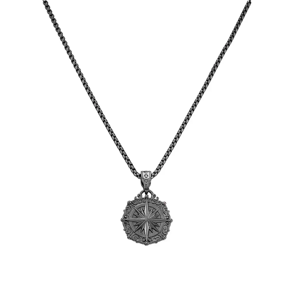 Northwind Sigil Pendant Necklace : MN1S1183-BK