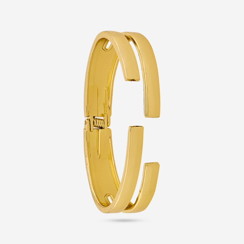 Gold - Plated Casual Wear Trendy Kada - 458869 : 458869