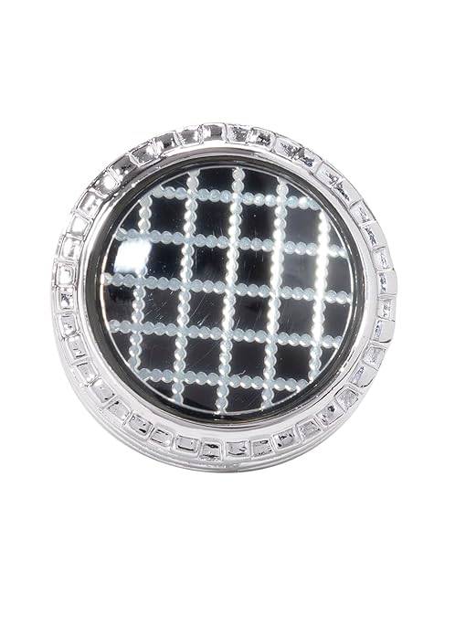 Black Lattice Pattern Classic Cufflinks For Men Silver Plated Stainless Steel Business Formal Design Jewellery A : PX9CL176SBL