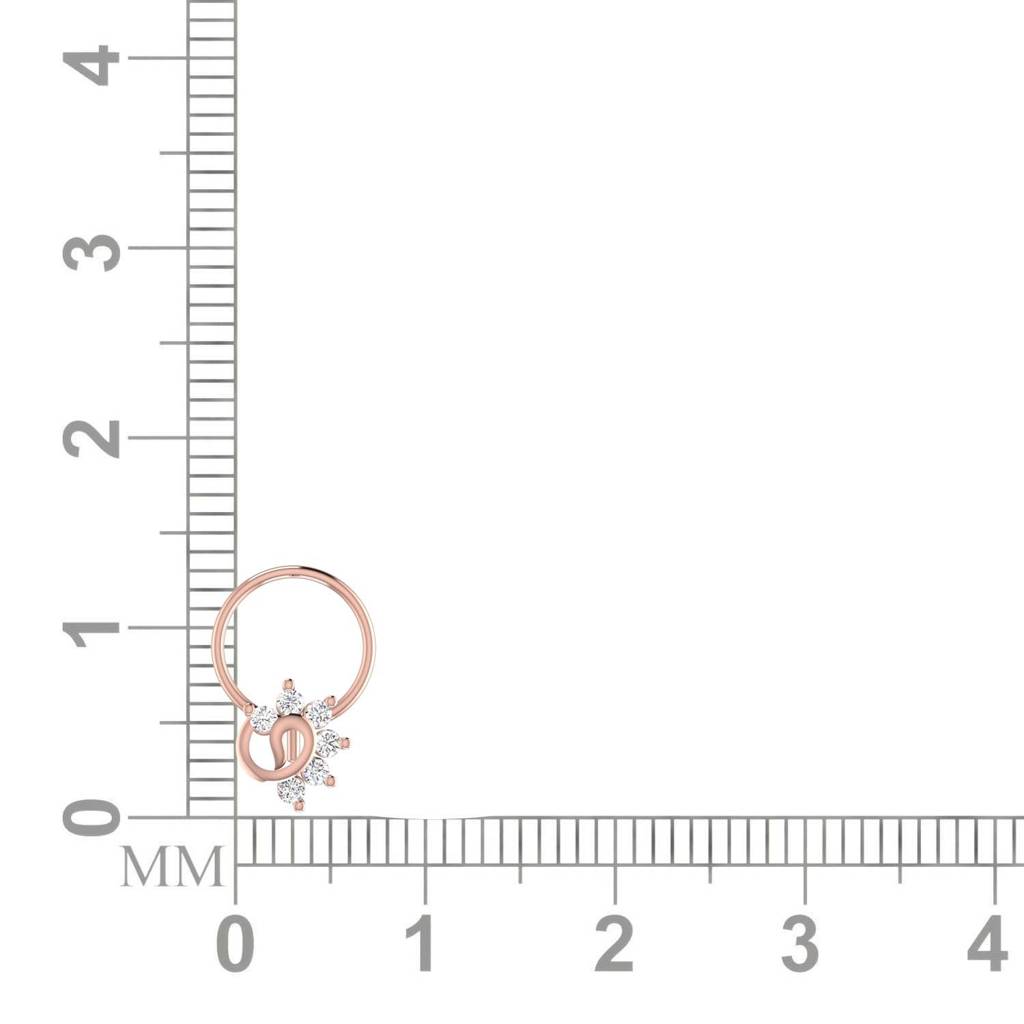 Avsar 9K Bis Hallmarked | Nosepin For Women/Girls |  Avno223 : AVNO223PC