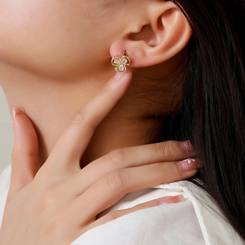 Ivy Bloom Studs : ES14547-G
