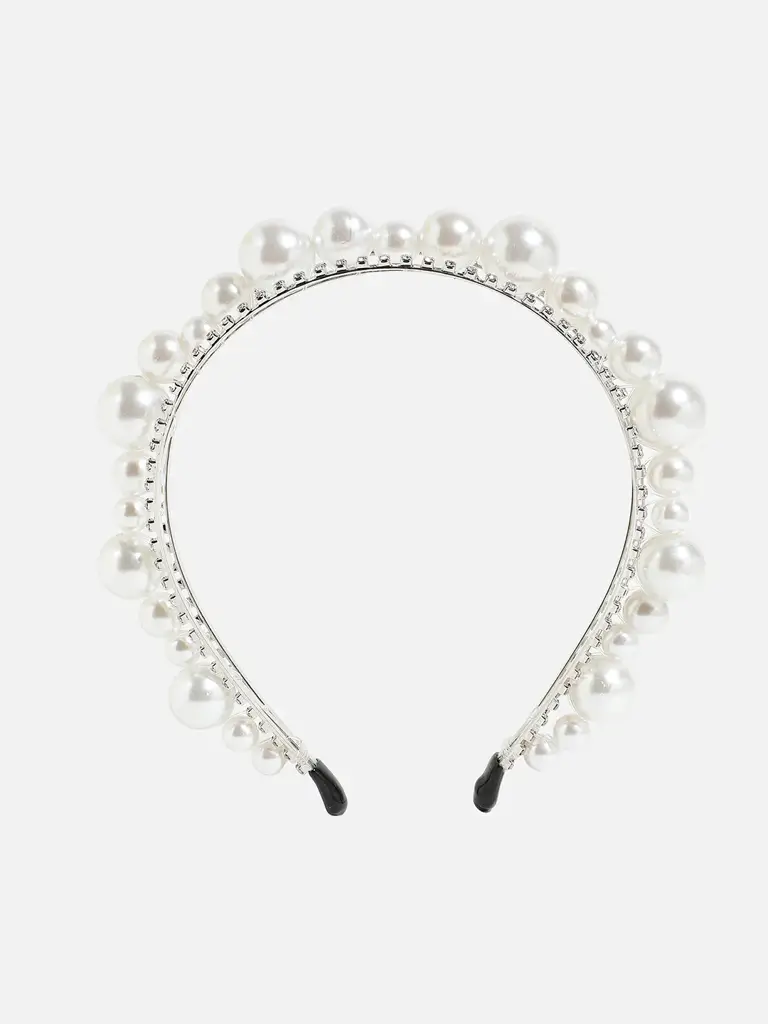 Michael-Silver-Plated Hairband : SOHIBD9227