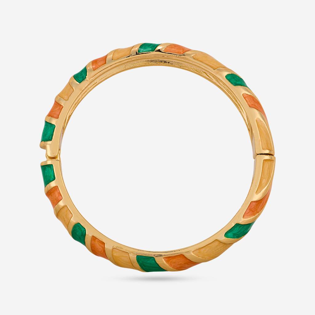 Gold - Plated Casual Wear Trendy Kada - 464669 : 464669