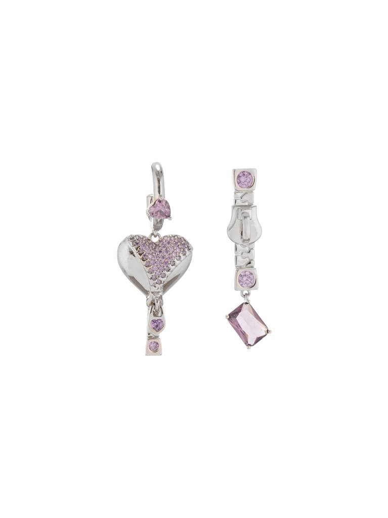 Love Lock Mismatch Earrings : Z-ER-S-030