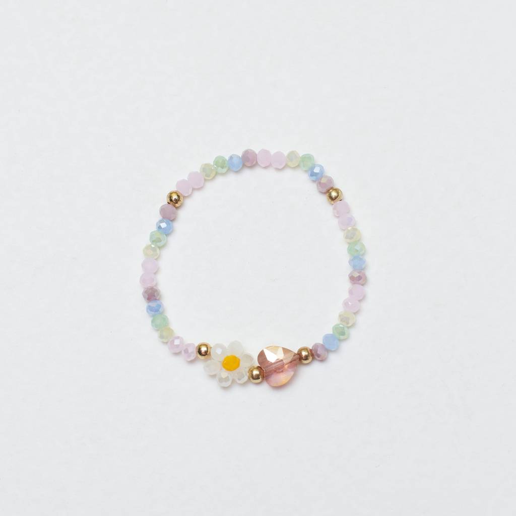 Sunflower Dreamscape Beaded Band : BS12416