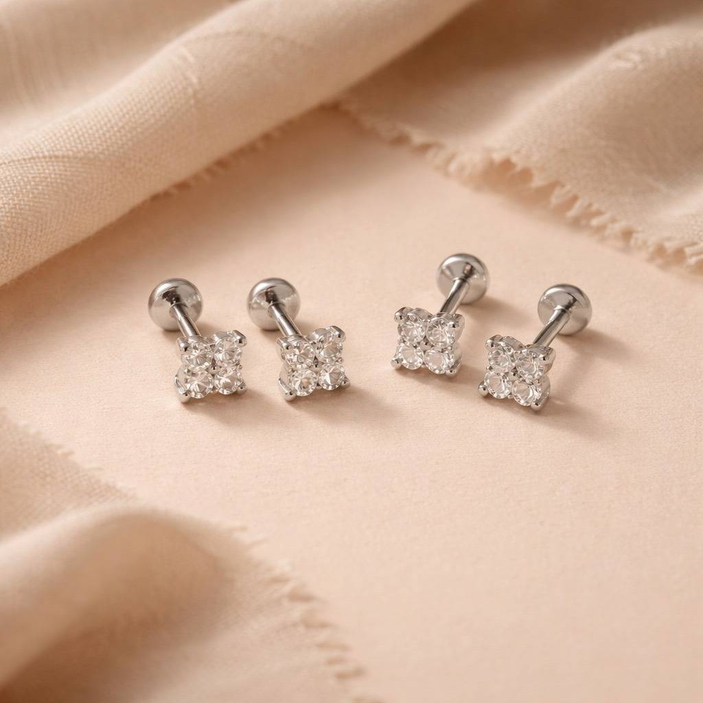 Mini Quad Diamond Studs : Mini-Quad-Diamond-Studs-GV
