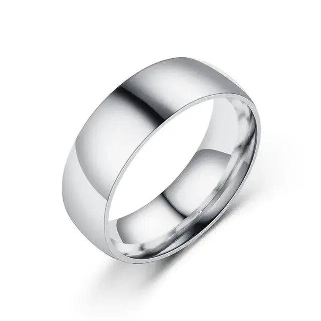 Curved Silver Nugget Ring : MR1S0643-10