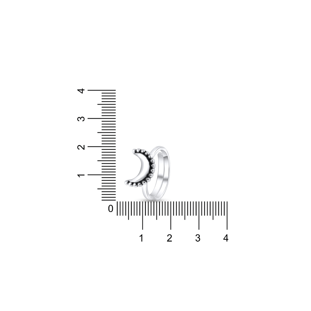 Crescent Moon 925 Sterling Silver Toe Rings : NTOWW01400014